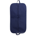 Custom Non Woven Polypropylene Black Garment Suit Cover Bag Wholesale/travel Nonwoven Foldable Cloth Garment Bag